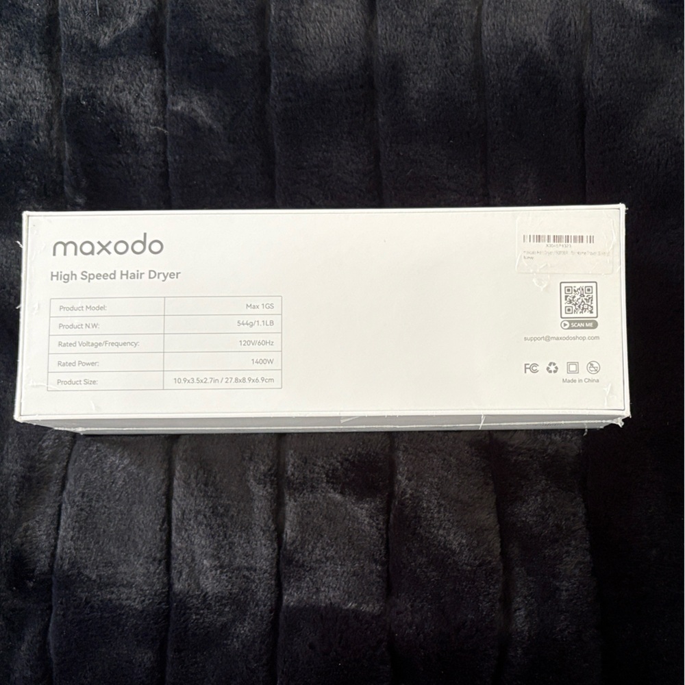 High Speed Hair Dryer - White - Picture 2 of 3